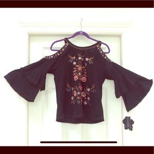 Bohemian style top by Inc